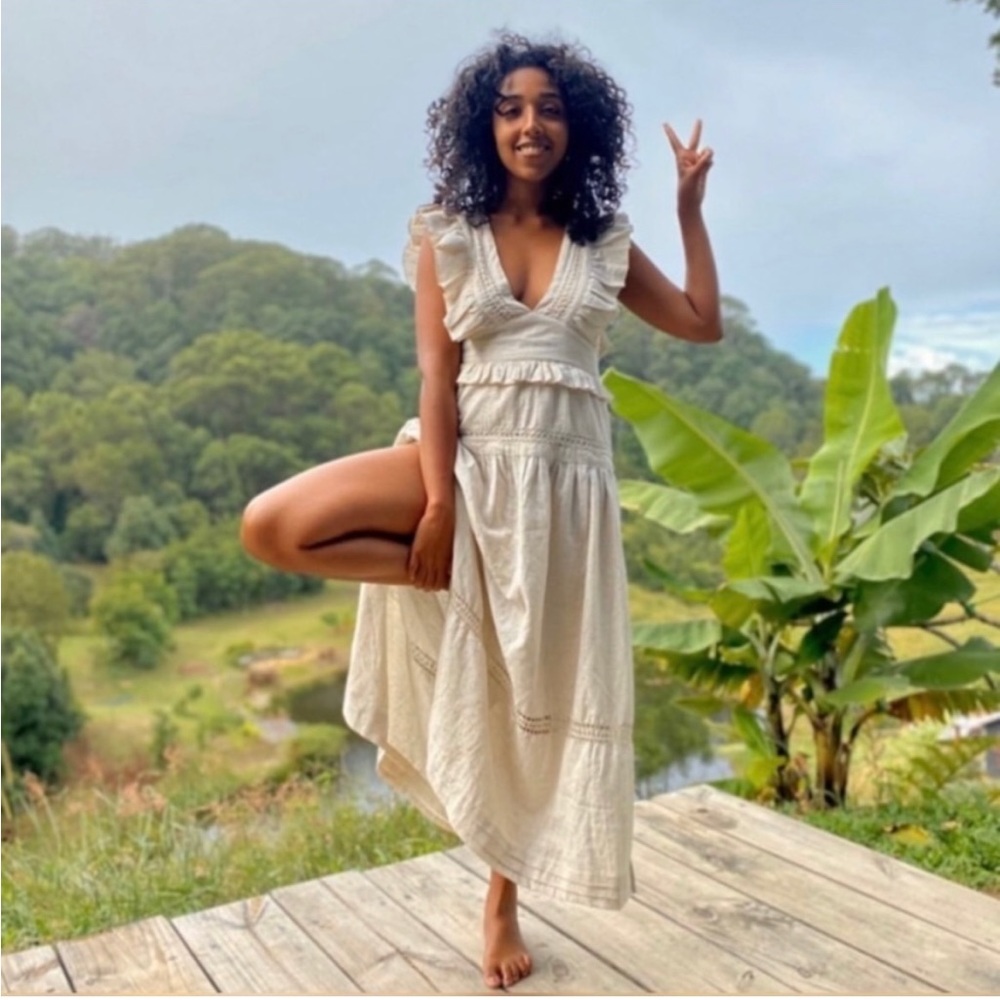 Spell Lola Frill Maxi Dress